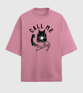 Call Me baby Unisex Terry Oversized T-Shirt